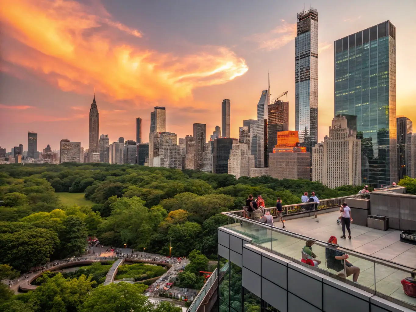 An image depicting a resilient city skyline, symbolizing the Centre's focus on resilient governance and sustainable development.